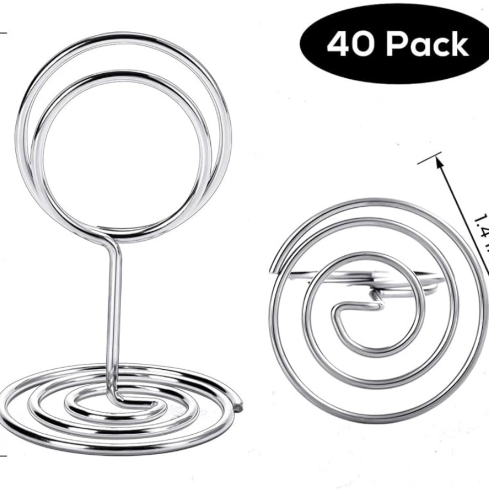Table number holders